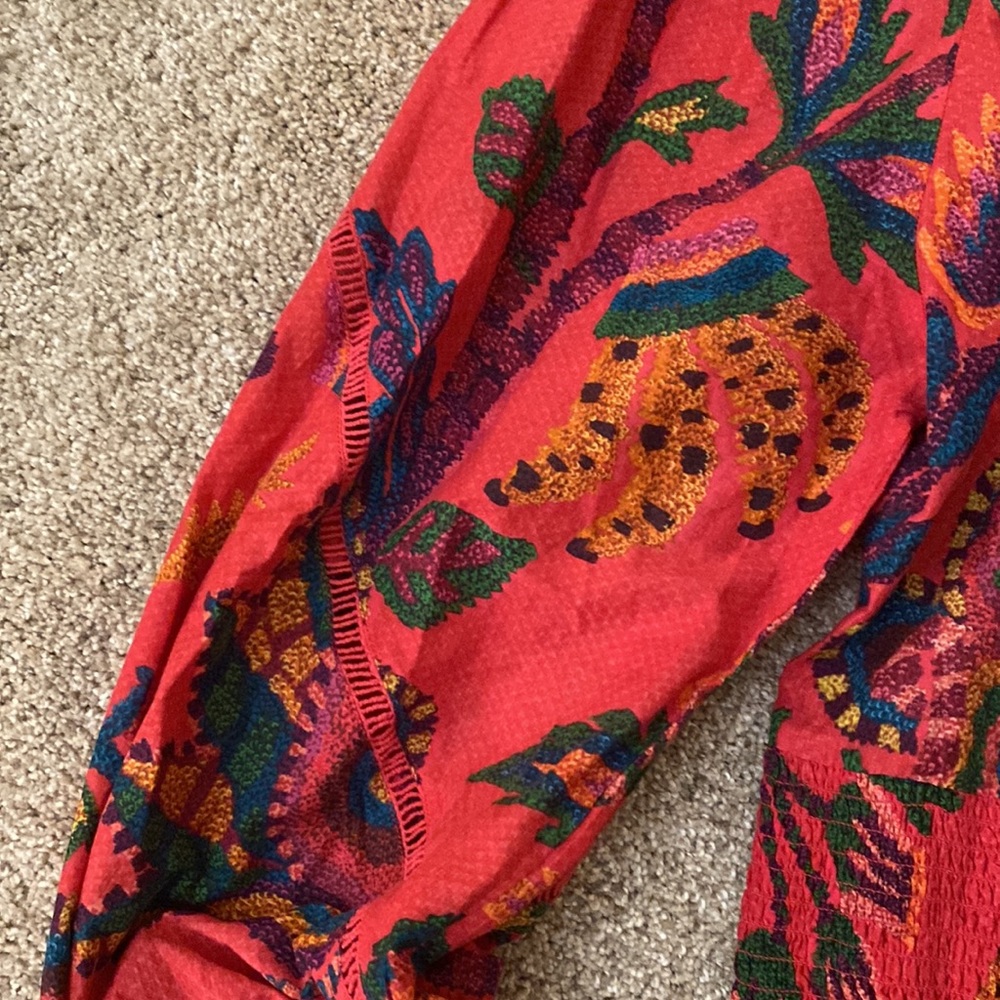 Farm Rio Tapestry Mini Dress - Picture 10 of 14